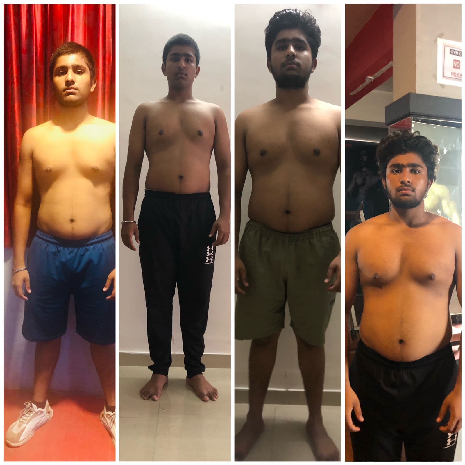 Online Fitness Coach India - Coach Rohith Kumar transformation results